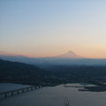 Looking south to Mt. Hood from White Salmon in 2007